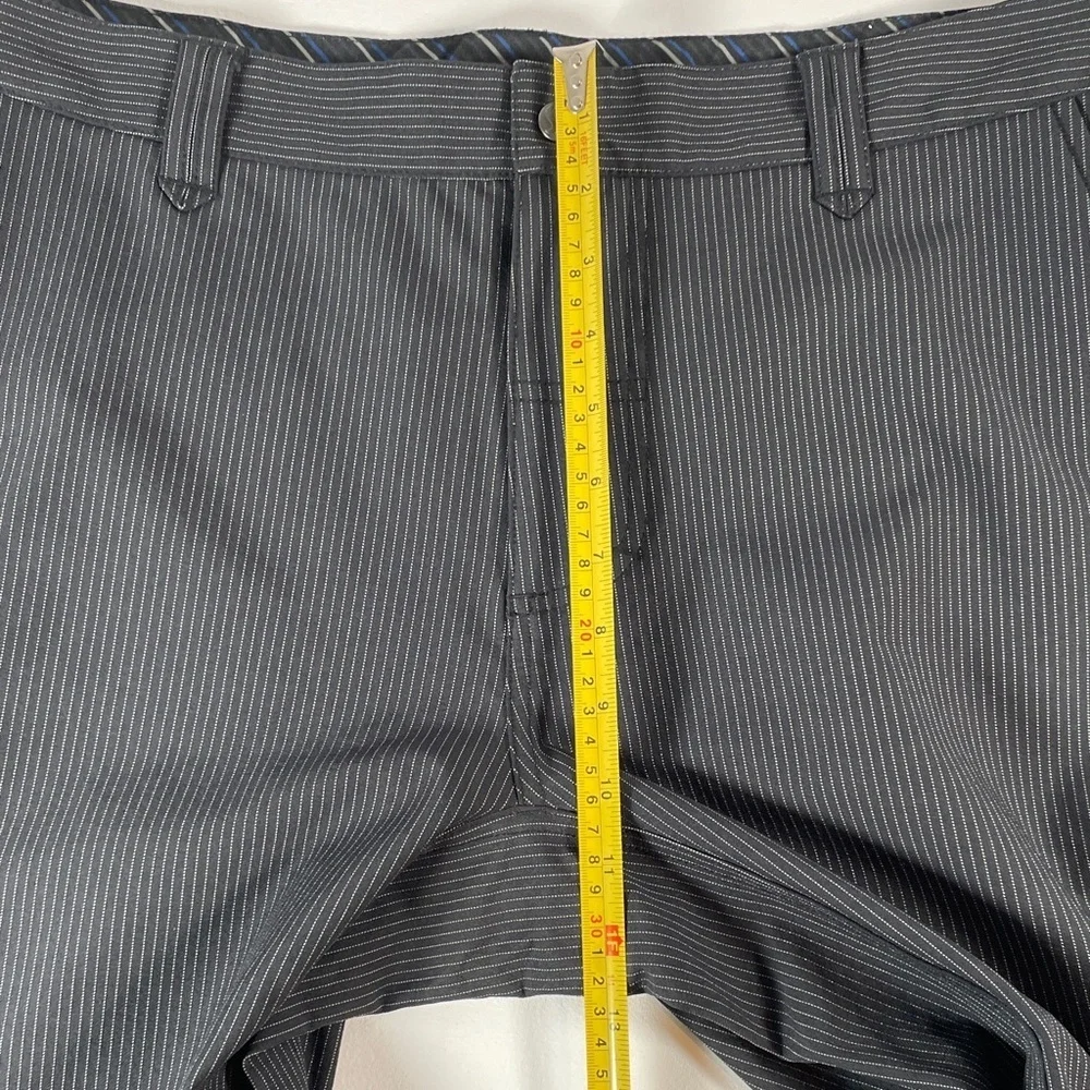Lululemon Pinstripe Classic Fit Trousers Wet Dry Warm Men's Pants 36